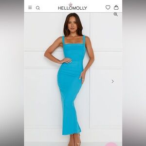 *NWT* Hello Molly Mesh Maxi Dress